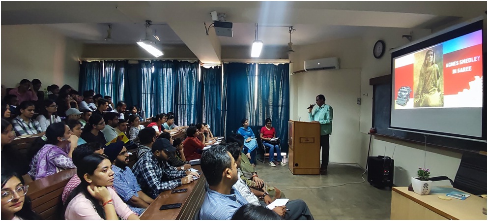 Special lecture on “Daughter of the Earth: Agnes Smedley’s Encounter with India” organised at Punjab University